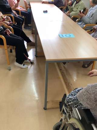 お手玉乗せゲーム